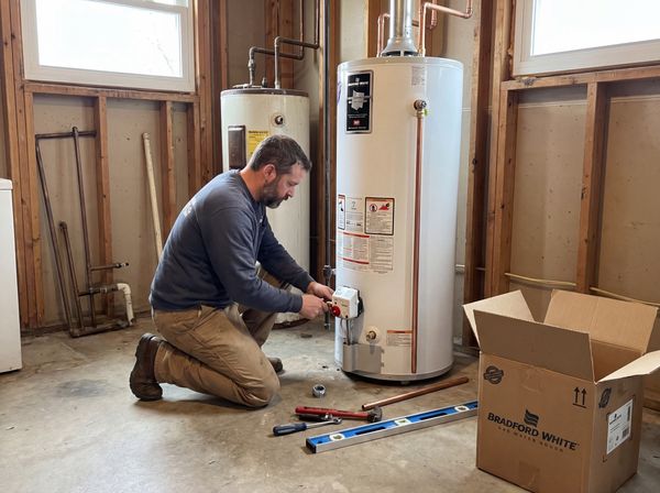 Water heater installation